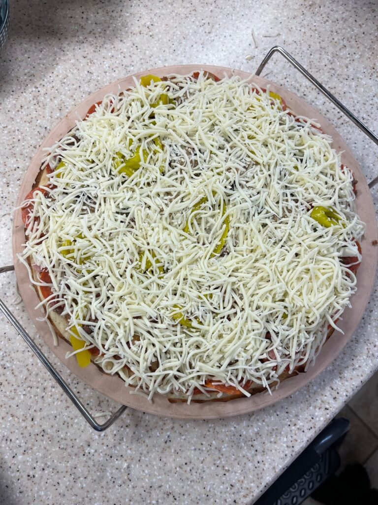 home made pizza