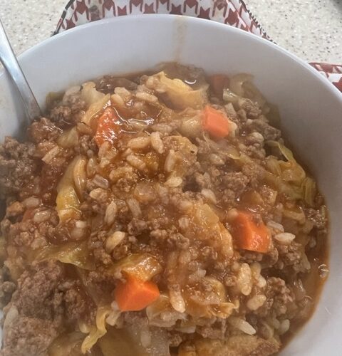 Cabbage Roll Soup