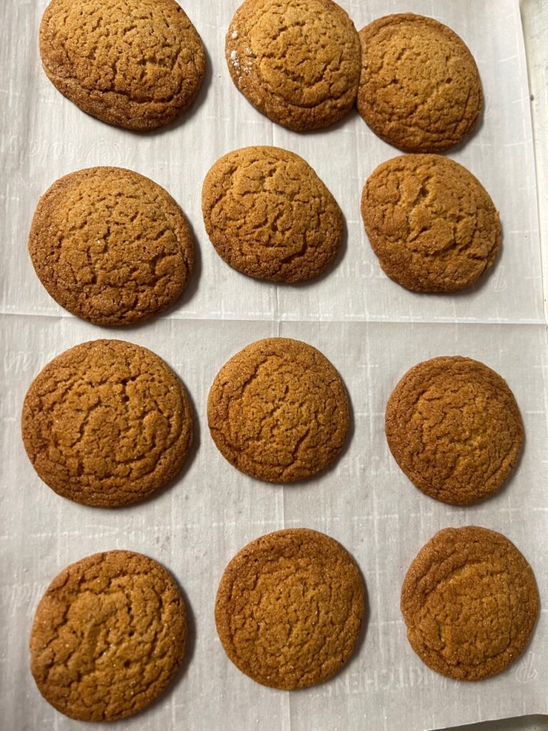 Molasses Cookies