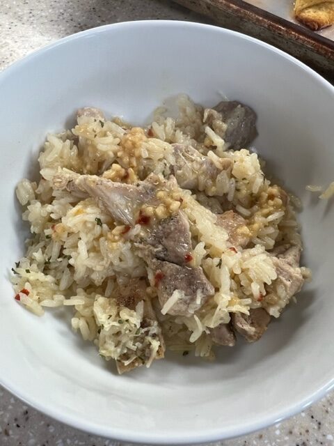 Garlic Chicken & Rice