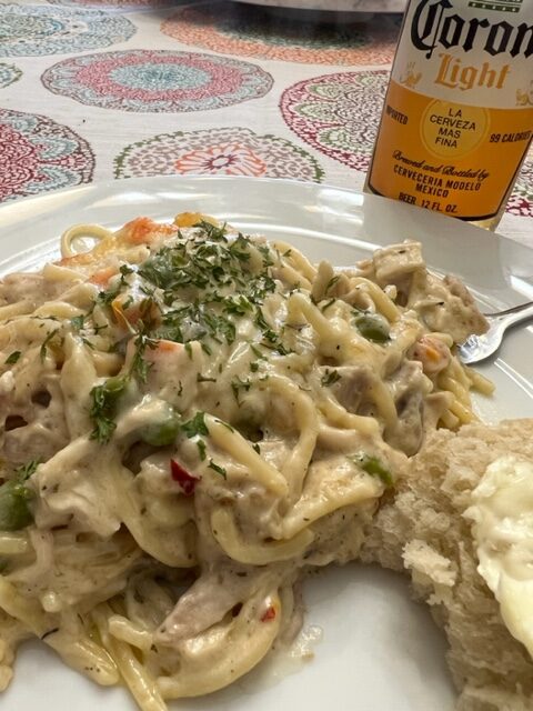 Easy Chicken Tetrazzini